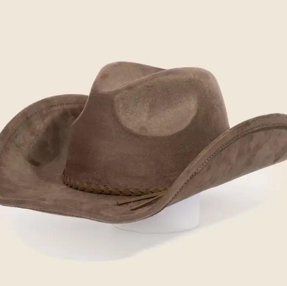 Taupe Cowboy Hat